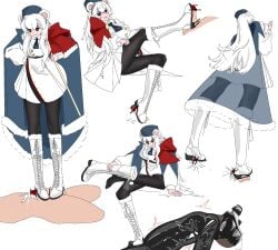 Rosa (Arknights) Rule 34 Image