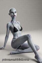 ai_generated airtist alien alien/human alien_girl alien_humanoid asajj_ventress assajj athletic athletic_female bikini bikini_bottom bikini_top bra clone_wars darkside female female_focus female_only fit fit_female high_quality high_resolution highres looking_at_viewer lucasfilm nightsister panties patreon patreon_username star_wars tagme thong underwear underwear_only