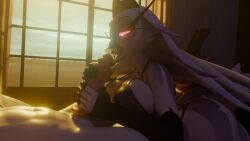 1080p 1boy 1girl 2026 3d 3d_(artwork) anthro anthro_on_anthro armwear avian avian_humanoid balls bedroom big_ass big_boobs big_breasts blender_(artwork) blender_cycles bra breasts cock cock_hungry cock_ring crown cum cum_in_mouth ejaculation ejaculation_between_breasts fellatio female female_focus handjob handjob_with_two_hands helluva_boss hi_res male male/female open_mouth pink_sclera stella_(helluva_boss) stella_(valorlynz) tagme tail valorlynz_(modeler) voluptuous voluptuous_female white_body