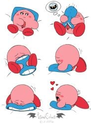 cum genital_slit kirby kirby_(series) masturbation meta_knight nintendo penile_masturbation pillow_humping stroking_penis tapering_penis thinking_of_someone_else vibrantechoes waddling_head