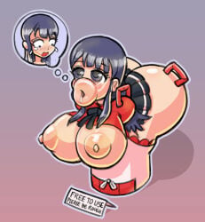 1girls blushing humiliating_transformation inanimate_transformation relief_station tagme
