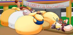 ankha_kennedy_(user3345) ankha_reinhart_(user3345) ankha_simpson_(user3345) bbw big_ass big_breasts blob breasts bubble_butt cleavage female furry huge_ass huge_breasts hyper_ass hyper_breasts overweight ssbbw thick_thighs user3345 weight_gain wide_hips