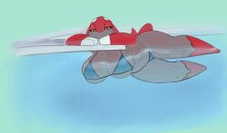 artesjsc big_ass big_breasts bikini breasts bubble_butt cleavage female furry huge_ass huge_breasts kyogre kyu_(artesjsc) pokemon pokemon_(species) tagme thick_thighs wide_hips