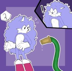 female furry hose implied_inflation solo sonic_(series) wacky_(sonic.exe) wacky_the_erizo