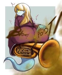 commission fanning fanning_self fart farting melody_pianissima tuba yoshizilla