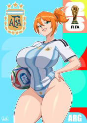 1girls breasts female female_focus female_only large_breasts light-skinned_female light_skin looking_at_viewer original original_character parvad solo thick_thighs thighs wide_hips
