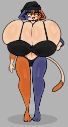 big_breasts breasts cleavage dork_boi female fortnite furry huge_breasts hyper_breasts lewd_dorky meow_skulls_(fortnite) tagme thick_thighs wide_hips