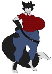 big_breasts breasts cleavage dewwydarts dewwydartz female furry huge_breasts tagme thick_thighs wide_hips