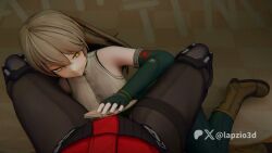 1boy 1girls 3d audible_creampie bare_shoulders black_gloves blowjob bowl breasts bulge bulge_through_clothing clone commander_(girls'_frontline) cum cum_in_pussy cum_inside eating eating_food erect_penis erection fellatio fingerless_gloves food girls'_frontline girls'_frontline_2:_exilium gloved_handjob handjob hologram huge_breasts indoors lainie_(girls'_frontline_2) lapzio3d light-skinned_female light-skinned_male light_brown_hair light_skin living_room looking_at_penis looking_at_viewer male_pov nariaudios opennsfwsp penetration penis pointyaux pov room sex sound star-shaped_pupils symbol-shaped_pupils tagme towel ump40_(girls_frontline) utensil vaginal_penetration video yellow_eyes
