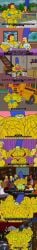 aaat-da abs bodybuilder bodybuilding carl_carlson comic dialogue female_bodybuilder homer_simpson hyper_muscles juanitoarcoiris1 lenny_leonard marge_simpson moe_szyslak muscular muscular_arms muscular_ass muscular_back muscular_chest muscular_female muscular_legs muscular_thighs pecs ruth_powers text the_simpsons vhs_filter