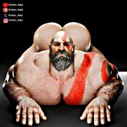 ass_up ass_up_high bald bald_man bara bara_ass beard big_ass big_ass_(male) big_butt big_penis bubble_ass bubble_butt daddy daddy_penetrated dat_ass dat_butt dilf dumptruck_ass dumptruck_butt facial_hair fat_ass fat_butt front_view gay god_of_war head_down_ass_up huge_ass huge_butt kitrell_simz kratos large_ass large_butt large_penis looking_at_viewer male_only massive_ass massive_butt mature_male muscle_ass muscle_bottom muscle_butt muscles muscular muscular_ass muscular_bottom muscular_butt muscular_male older_male penis plump_ass plump_butt red_markings round_ass round_butt seducing seductive_pose slutty_daddy slutty_pose tempting thick_ass thick_butt thick_thighs white_body white_skin yaoi