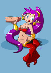 shantae (character) from shantae by dahs