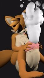 3d 54321awesome anthro breasts furry futanari rule63 rule_63 sonic_(series) tails tails_the_fox tailsko