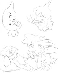 autofellatio cum deino drawing furry furry_only gay inkitsuyasha larvitar male nintendo no_humans oral penis pokemon pokemon_(species) precum riolu shaymin sketch video_games