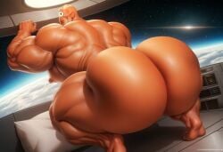 1boy 2024 ai_assisted ai_generated alien allen_the_alien ass balls bara bara_tiddies bara_tits big_ass big_butt big_nipples big_pecs bodily_fluids bodybuilder bubble_ass bubble_butt cyclops dat_ass gay humanoid hyper hyper_muscles invincible large_pectorals male male_only muscular muscular_arms muscular_ass muscular_back muscular_legs muscular_male nipples nude orange_skin pecs penis rokuworshiper shiny_skin solo solo_focus solo_male yaoi