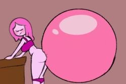 adventure_time animated balloonlop bubble bubble_gum bubbles color fart fart_bubble fart_bubbles fart_fetish farting no_sound princess princess_bubblegum tagme video