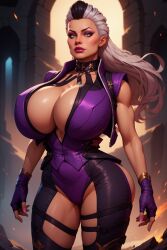 sindel from mortal kombat by bythebrokenone