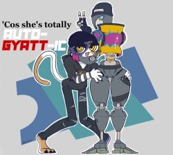 brainrot_text cat_girl catgirl cringe fortnite fortnite:_battle_royale grabbing_thighs meow_skulls_(fortnite) oliwun rebel_(fortnite) robot robot_girl robot_humanoid what