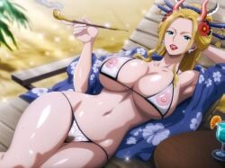 black_maria female female_only hentaiwaifu__ jemmasoria one_piece swimsuit