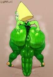 1futa ai_generated anus ass balls big_ass futa_only futa_sans_pussy futanari gem_(species) gem_on_forehead green_skin huge_ass looking_at_viewer looking_back peridot_(steven_universe) presenting presenting_anus presenting_ass presenting_hindquarters presenting_penis shiny_skin silver_hair solo solo_focus solo_futa spread_ass spreading_ass squat squatting steam steaming_body steven_universe sweat sweaty sweaty_ass sweaty_balls sweaty_body sweaty_butt testicles visor white_hair yellow_hair