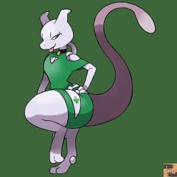 clover mewtwo nintendo no_humans pokemon sexy_pose