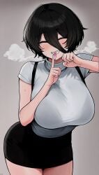 ai_generated breathing character condom excited eyes hot original pervert sweat voluptuous waifu