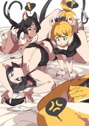 big_breasts breasts cleavage female furry huge_breasts mx99926 tagme thick_thighs wide_hips