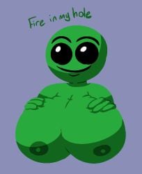 1girls big_breasts big_breasts big_breasts boobs_out breasts breasts breasts breasts_bigger_than_head breasts_out bust busty busty_female busty_girl cel_shading cell_shading completely_nude completely_nude_female doodle exposed_boobs exposed_breasts exposed_tits female female female_focus female_only fire_in_the_hole geometry_dash geometry_dash_normal girl green_body green_skin hands_on_breasts hands_on_chest hands_on_own_breasts hands_on_own_chest happy happy_female huge_boobs huge_breasts huge_breasts large_boobs large_breasts large_tits lineless lineless_art lobotomy_(geometry_dash) meme normal_(geometry_dash) nude nude_female robtop robtopgames simple_background simple_shading smile smiling smiling_at_viewer solid_color_background speaking tits_out trigam