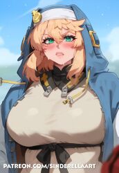 ai_generated big_breasts breasts_bigger_than_head bridget busty commission female genderswap_(mtf) guilty_gear guilty_gear_strive huge_breasts large_breasts patreon patreon_url patreon_username pawg public rule_63 sinderellaart thick voluptuous voluptuous_female