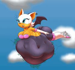 animated ass_expansion breast_expansion burp burping digested digestion digestion_noises flying jackheretherealone rouge_the_bat same_size_vore soft_vore sonic_(series) sonic_the_hedgehog_(series) struggling struggling_prey unwilling unwilling_prey vore vore_belly