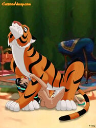 aladdin areola balls big_breasts breasts cartoonvalley.com cum cum_inside disney disney_princess erect_penis erection feline female fur hair helg human long_hair long_tail male mammal missionary missionary_position nude open_mouth orgasm penetration penis princess_jasmine pussy rajah sex smile tiger zoophilia