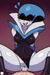 breasts computer cum cum_in_pussy cum_inside deltarune deltarune_chapter_2 female female_focus hi_res male male_penetrating_female male_pov pussy queen queen_(deltarune) voider_(artist) watermark