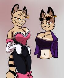 anthro big_breasts billie_bust_up cosplay costume elaine_corso_(billie_bust_up) feline feline_humanoid female female_only fur furries furry furry_breasts furry_female furry_only in_character rouge_the_bat_(cosplay) serval serval_humanoid sexy signature sonic_(series) sonic_the_hedgehog_(series) the_murder_of_sonic_the_hedgehog