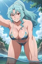 ai_generated aichat bikini candid cute ecchi pinku pinku.ai pinkuai swimwear tomoe tsukimichi_moonlit_fantasy