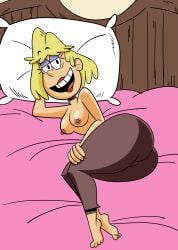 1girls ass barefoot big_ass big_butt blonde_hair breasts butt fat_ass fat_butt feet female female_only giant_ass giant_butt gigantic_ass gigantic_butt huge_ass huge_butt large_ass large_butt massive_ass massive_butt milf mother nipples open_mouth pants red_lipstick rita_loud shirtless smile straight_hair the_loud_house thick_ass thick_butt thick_thighs thighs tlajolote_(artist) toes topless