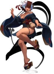 big_ass big_breasts big_breasts big_butt big_titties brown_hair brown_skin character_request clothing commission curvaceous curvaceous_female curvaceous_figure curvy curvy_figure curvy_hips exnezo female female_focus female_only short_hair