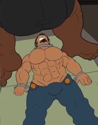 animated chained facesitting fart fart_cloud fart_fetish fart_torture farting farting_in_face farting_on_another farting_on_face farts gassygohma laugh laughing loop looping_animation restrained restrained_arms restrained_legs scared scared_expression scared_face sound tagme video