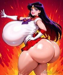 1girls ai_generated big_lips bimbo bimbo_body bimbo_lips bimbofication bimbofied bishoujo_senshi_sailor_moon black_hair black_hair_female breasts breasts_bigger_than_head breasts_bigger_than_torso brooch bubble_ass bubble_butt closed_mouth closed_smile cowboy_shot curvy curvy_body curvy_female curvy_figure deviantart diadem elbow_gloves female female female_focus female_human female_only fiery_background fire from_side gigantic_breasts gloves hand_on_hip hand_on_own_hip heart_brooch hourglass_figure hourglass_figured_female huge_ass huge_butt huge_thighs legs_apart leotard light-skinned_female light_skin long_hair long_hair_female looking_at_viewer magical_girl mantis_man microskirt outstretched_arm parted_bangs pleated_skirt purple_bow purple_eyes red_sailor_collar red_skirt rei_hino sailor_collar sailor_mars sailor_senshi_uniform self_upload sexy sexy_body sexy_pose signature smile smiling smiling_at_viewer solo solo_female solo_focus stable_diffusion thick thick_ass thick_hips thick_legs thick_lips thick_thighs voluptuous voluptuous_female walking watermark white_gloves