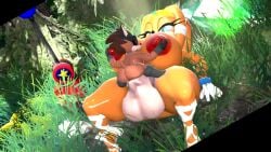 3d animated anthro anthro_on_anthro anthro_penetrated balls duo female female_penetrated furry furry_only larger_female larger_penetrated male male/female male_penetrating male_penetrating_female missionary_position penis pussy sex short_playtime size_difference smaller_male sonic_(series) sound straight tagme thatknowndude tikal_the_echidna vaginal_penetration video