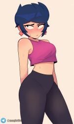ai_generated bibi_(brawl_stars) brawl_stars moglotbs short_hair