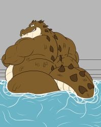 big_ass gassygohma gay looking_back pool scalie