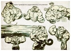 abs biceps feline female gettar82 kung_fu_panda male master_tigress muscles muscular muscular_arms muscular_female muscular_legs muscular_male muscular_thighs needs_breasts pecs snow_leopard tai_lung_(kung_fu_panda) tiger