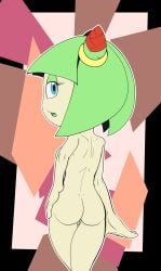 1girls 4kids_entertainment ass cosmo_the_seedrian female fourssss nsfw nude plant_girl solo sonic_(series) sonic_the_hedgehog_(series) sonic_x tms_entertainment