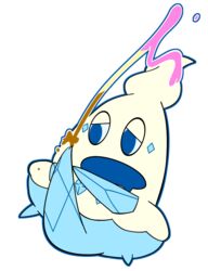 cum cumming ice ice_cream male male_only masturbation no_humans penis pokemon pokephilia solo transparent_background vanillish