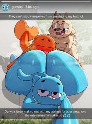 darwin watterson from snapchat by senor9