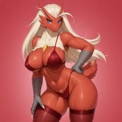 blaziken from nintendo by frosting.ai