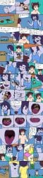 2boys 2d 2girls abs androgynous animal_ears animal_humanoid animal_tail armpits blush cage changing clothed clothing comic cyborg dehumanization denjira female female_focus flaps-dragon freckles freckles_on_face getting_dressed giantess grey_body humiliation iolite larger_female macro male mawshot micro mouse_ears mouse_girl mouse_humanoid mouse_tail mouth muscular muscular_female open_mouth pet petplay pov purple_eyes purple_hair shivering size_difference smaller_female smaller_male swallowing tank_top tongue tongue_out topless vore