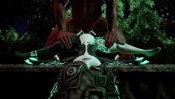 1boy 1girls 3d anal animated cum cum_explosion cum_in_pussy cum_inside cum_on_body cum_on_face dark-skinned_male faceless_male facial female holding_legs imp_midna male male_pov midna missionary_position moistcavitymap one_eye_covered pointy_ears pov sex shorter_than_30_seconds tagme the_legend_of_zelda twili twilight_princess video watermark
