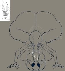 alien balls barbed_penis cream_(repomorame) drool drooling femboy hyper_balls hyper_penis large_penis long_tongue male male_only massive_balls penis repomorame solo solo_male spiked_penis thick thick_ass thick_body thick_femboy thick_penis thick_thighs veiny_penis
