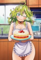 1girls 2d ai_assisted ai_generated alter anime anime_style aroused bed bedroom big_breasts boku_no_hero_academia casual_exposure casual_nudity cooking day execro green_eyes green_hair hagakure_tooru hagakure_tooru_(visible) hi_res highres indoors intimacy kitchen long_hair lovers messy_hair my_hero_academia novelai nude nude_female pink_bed_sheet soft_breasts solo solo_female solo_focus superheroine tooru_hagakure tooru_hagakure_(visible) uncensored white_apron
